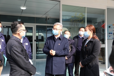 2022年1月4日，嘉興市委書記、市長李軍參觀天通泛半導體產業園